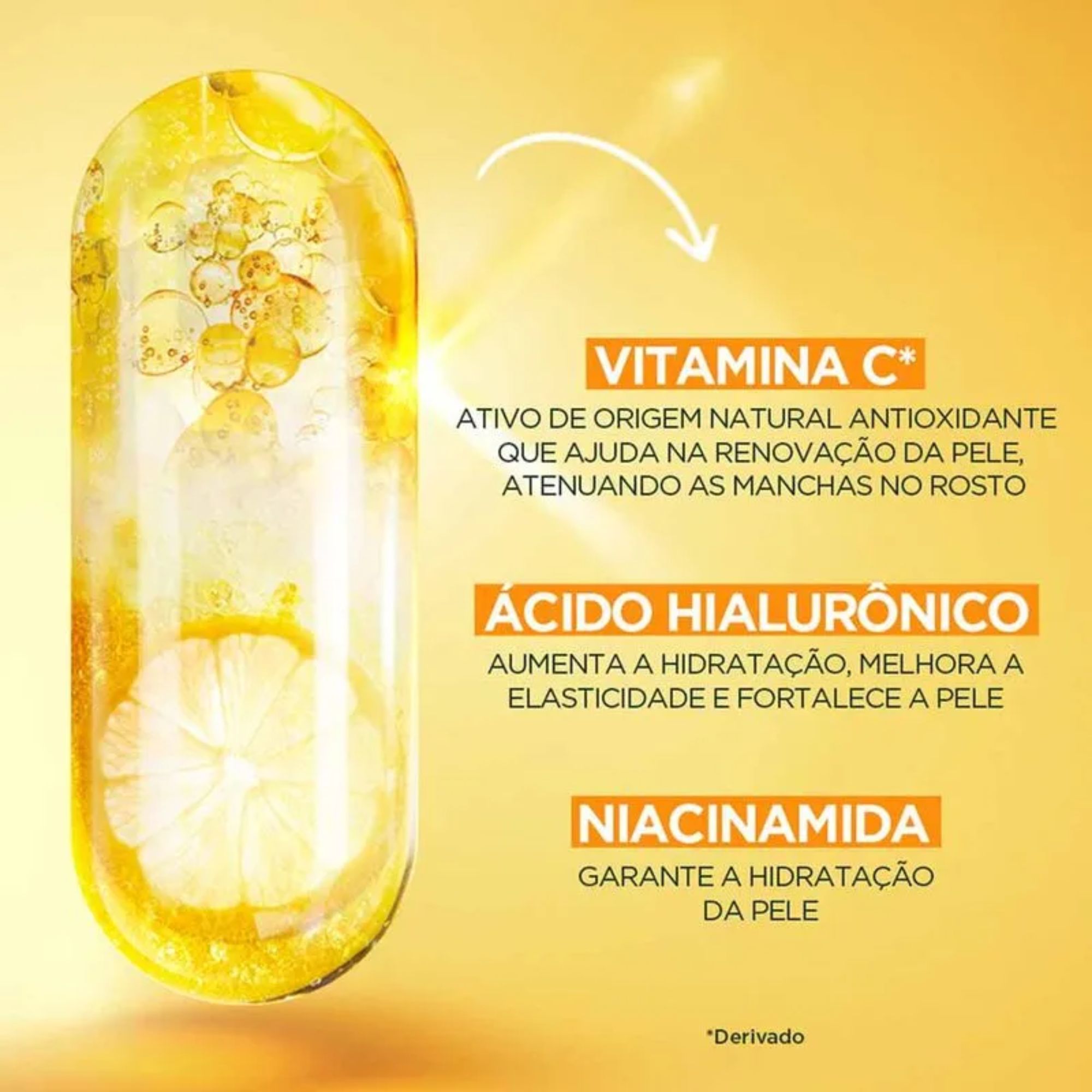 Hidratante Facial Antimanchas Garnier Vitamina C Toque Seco 85g - Imagem 5