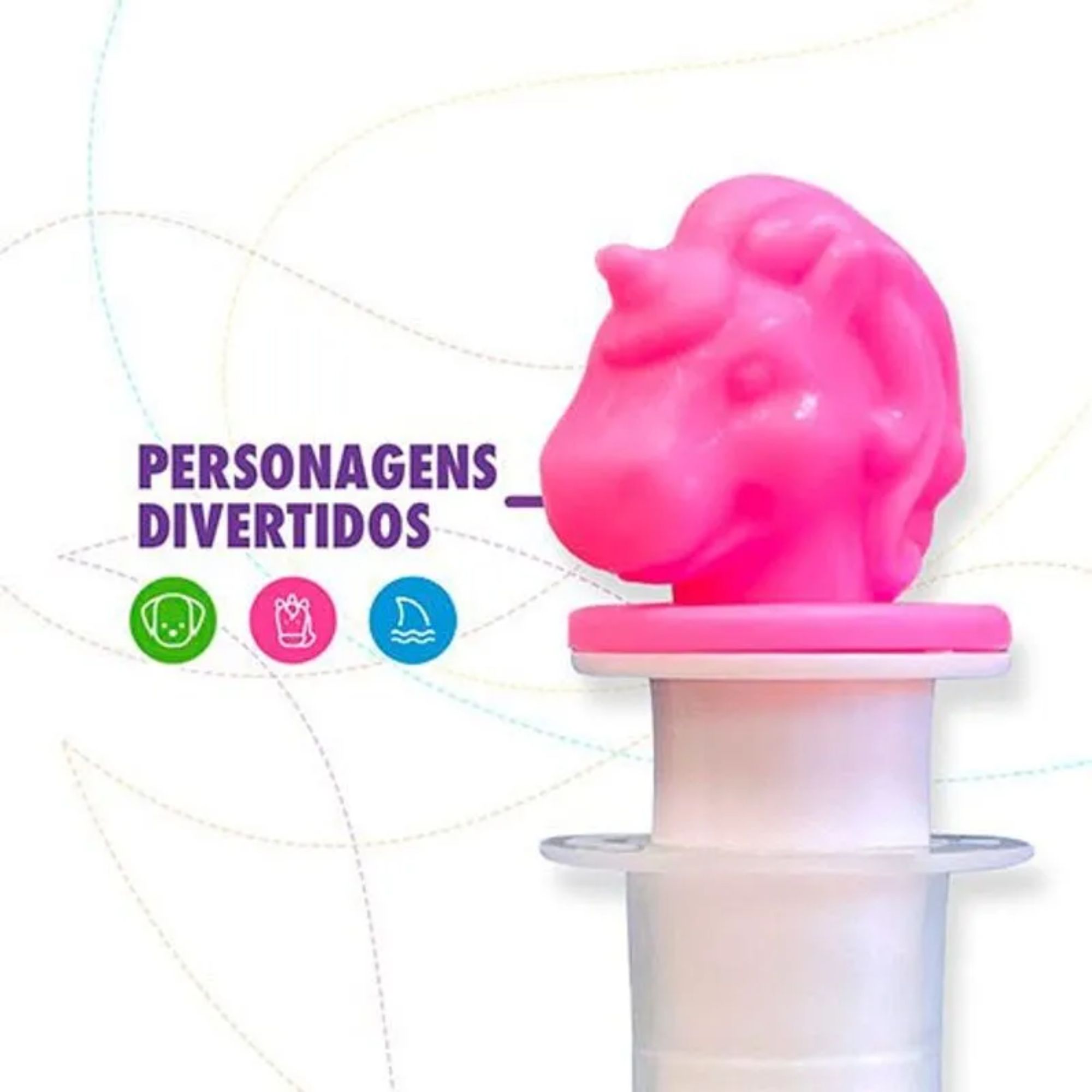 Seringa Para Lavagem Nasal Nosewash Unicórnio 10ml - Imagem 4