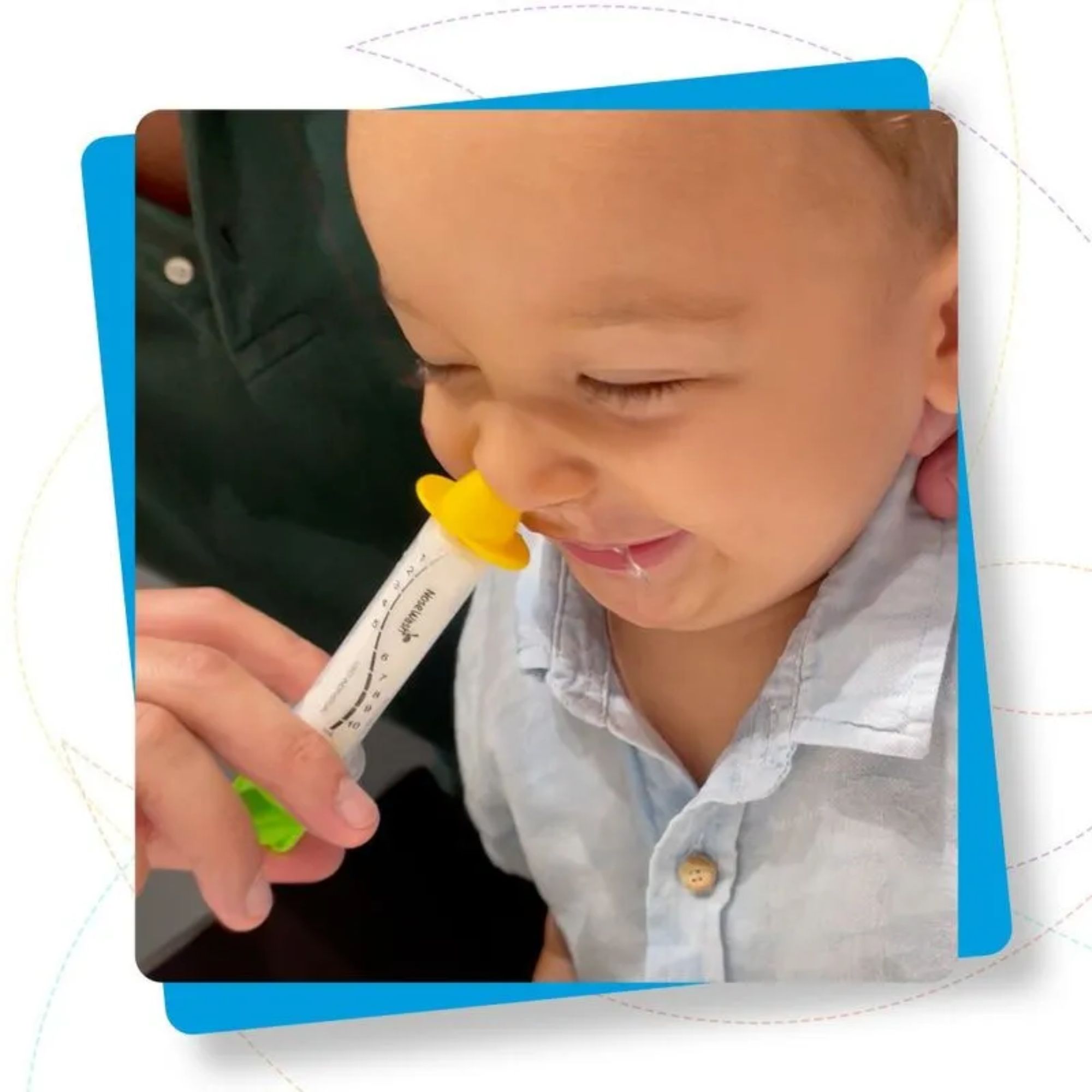 Seringa Para Lavagem Nasal Nosewash Unicórnio 10ml - Imagem 5