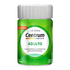 Centrum De A A Zinco 30 Comprimidos