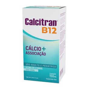 Calcitran B12 Solução Oral 150Ml