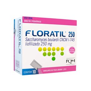 Floratil 250Mg Em Pó 10 Envelopes