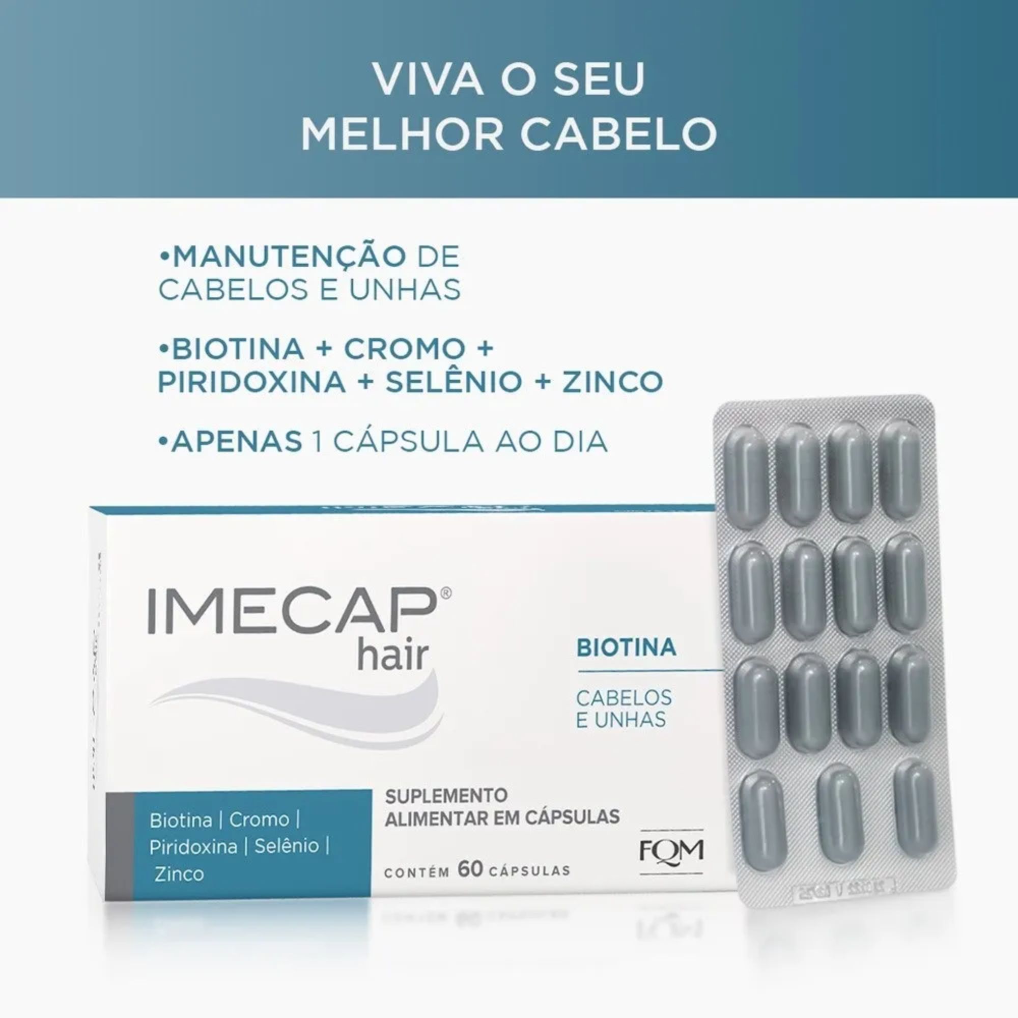 Imecap Hair 60 Cápsulas - Imagem 3