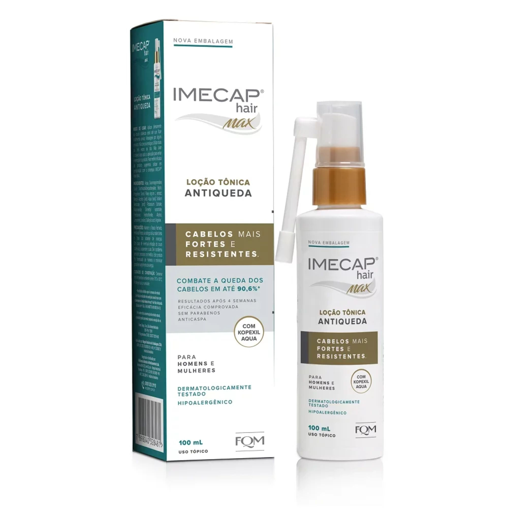 Loção Antiqueda Imecap Hair Max 100ml