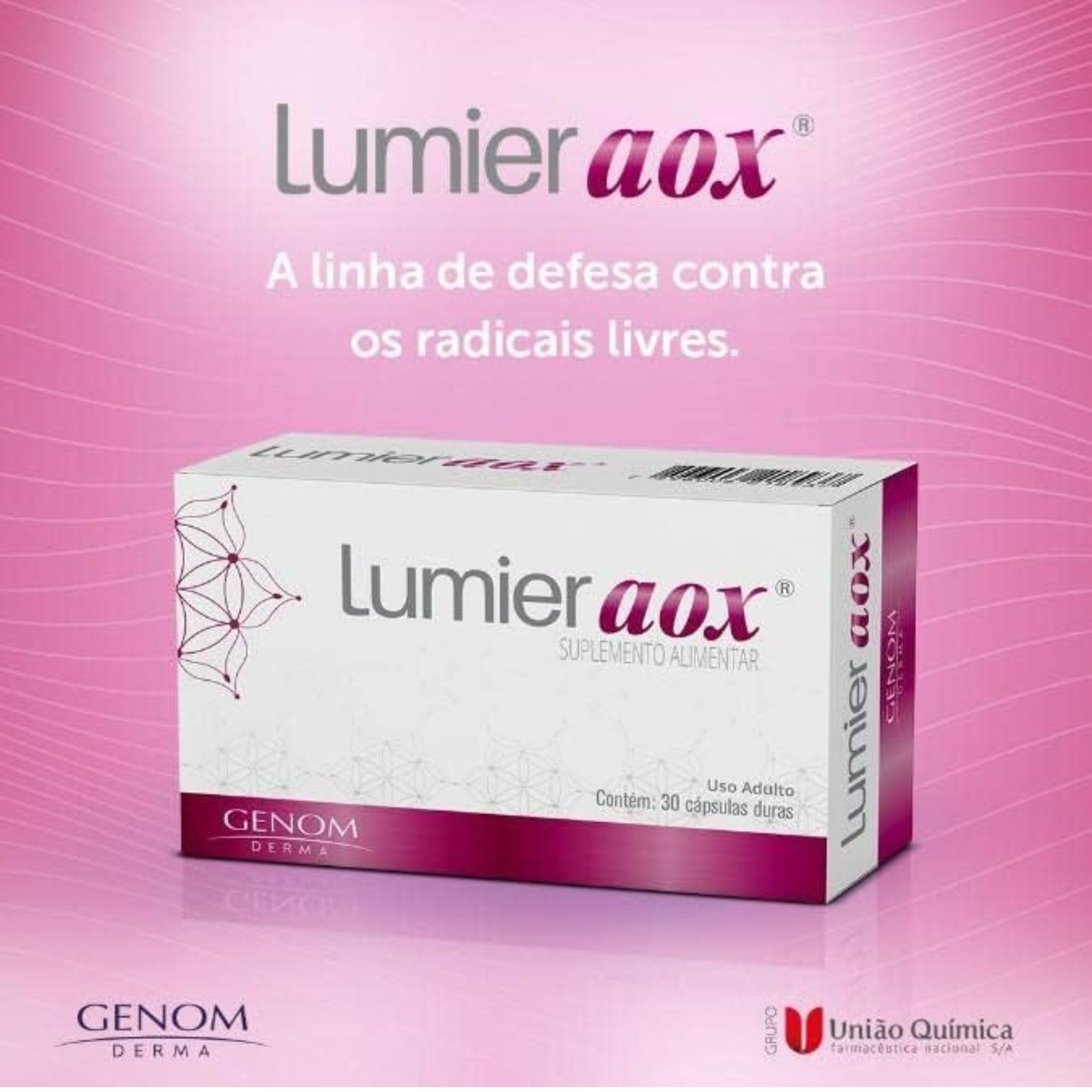 Suplemento Alimentar Lumier Aox 30 Cápsulas - Imagem 2