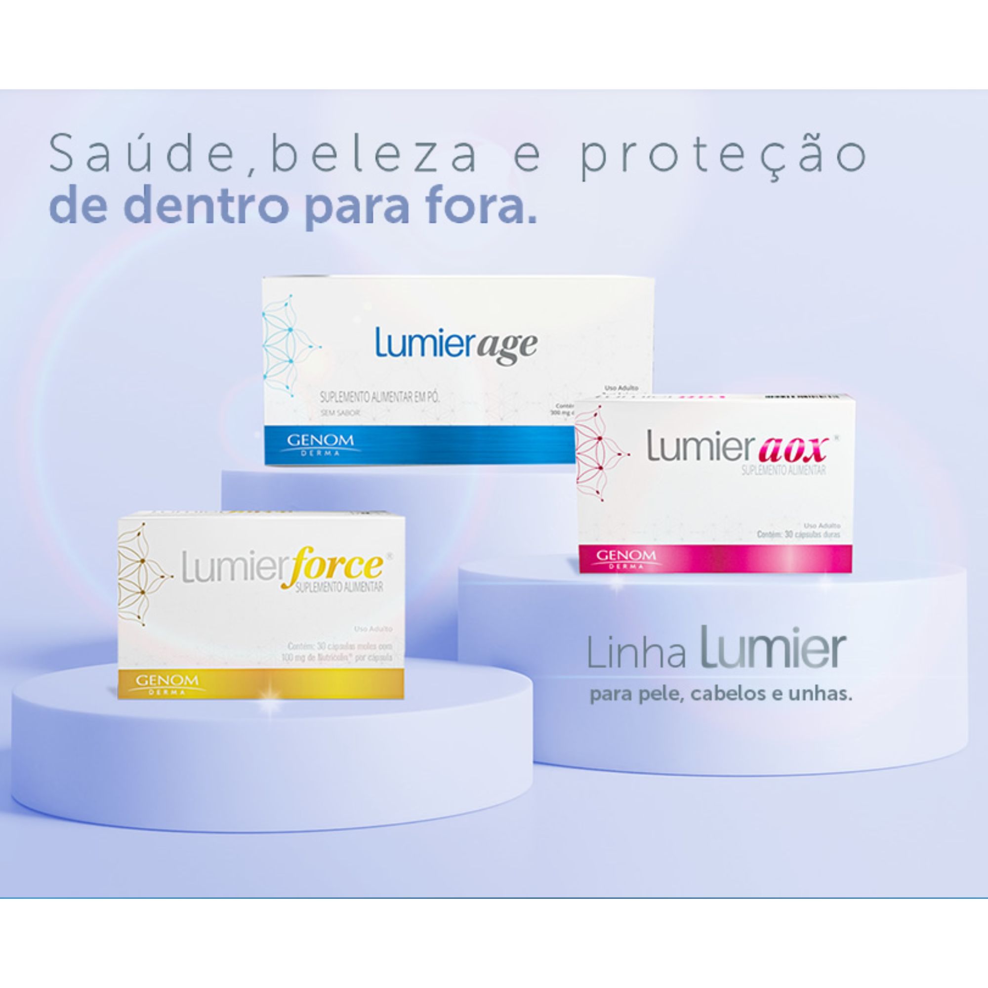 Suplemento Alimentar Lumier Aox 30 Cápsulas - Imagem 5