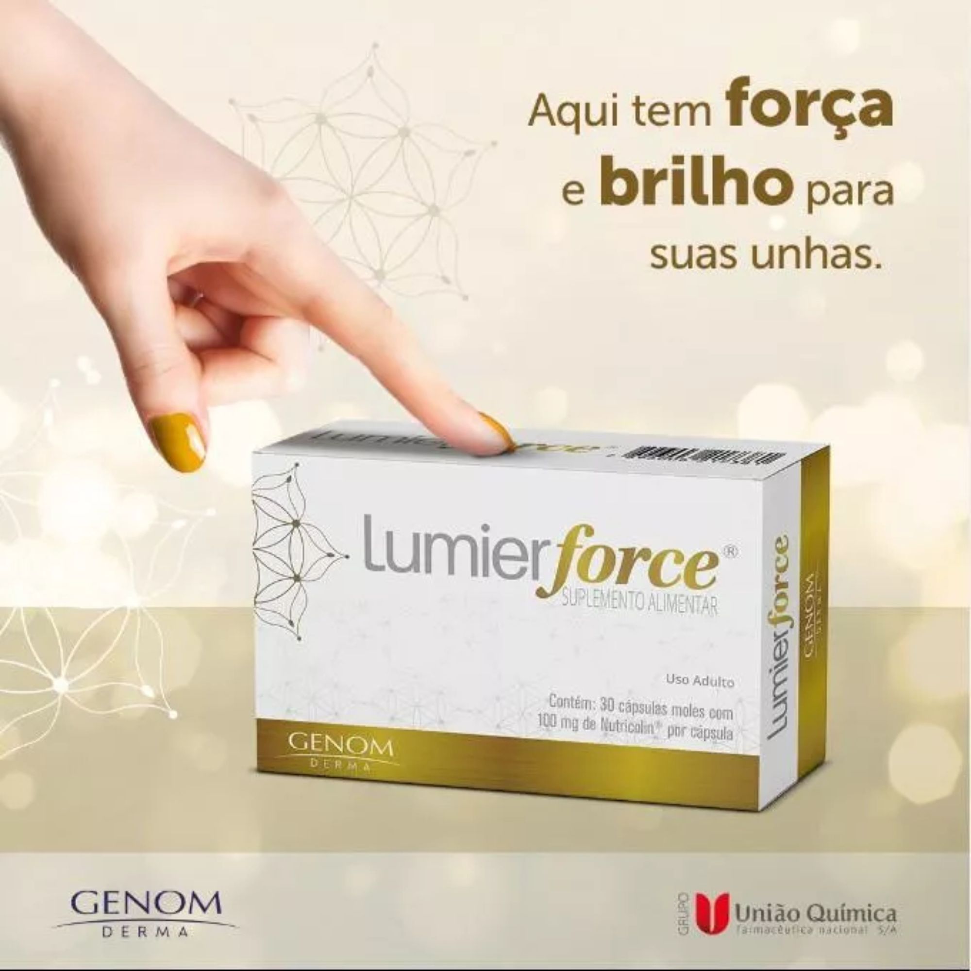 Suplemento Alimentar Lumier Force 30 Cápsulas - Imagem 3