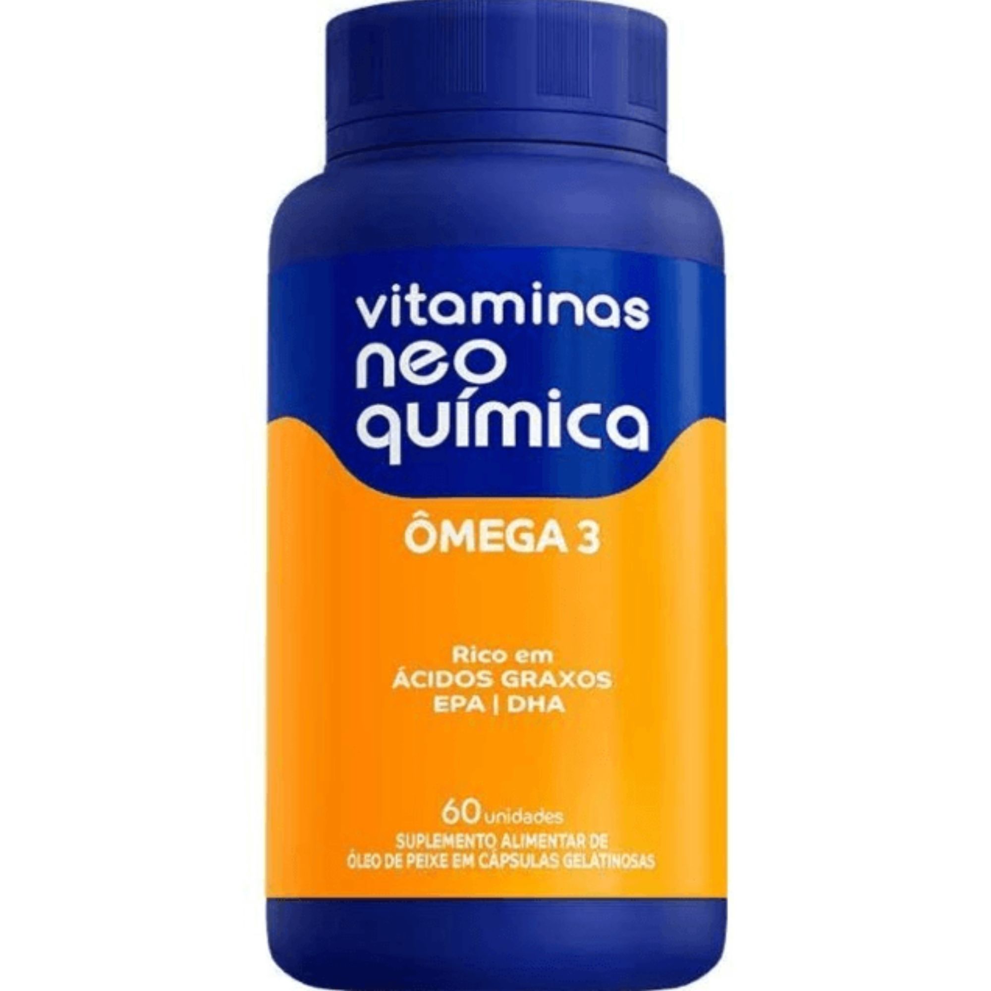 Ômega 3 Vitaminas Neo Química 60 Cápsulas