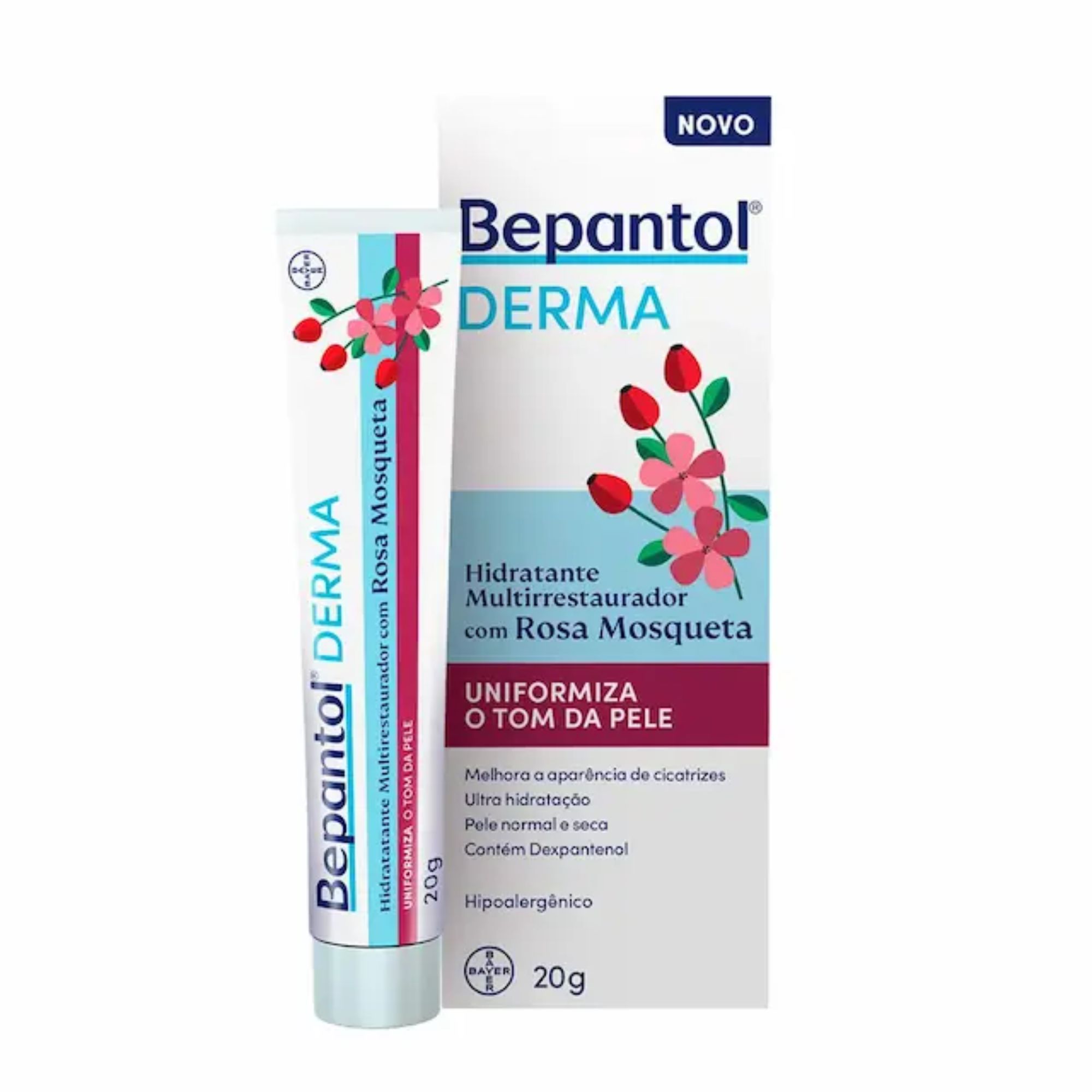 Creme Bepantol Derma Rosa Mosqueta 20g