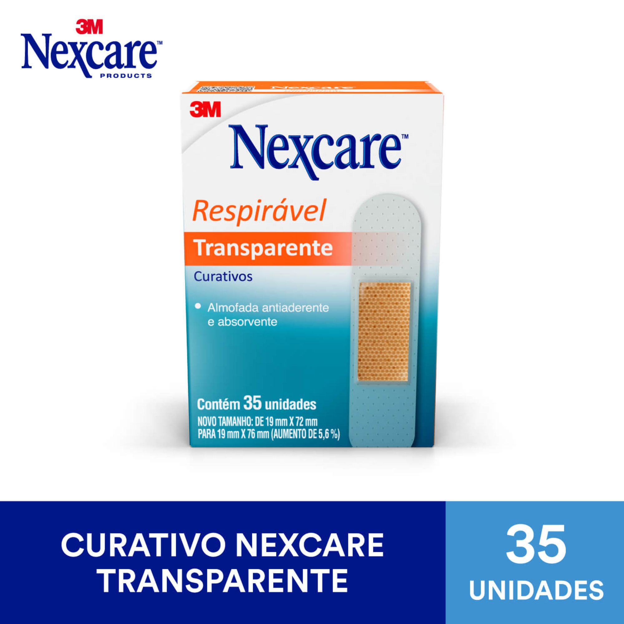 Curativo 3m Nexcare Transparente 35 Unidades - Imagem 2