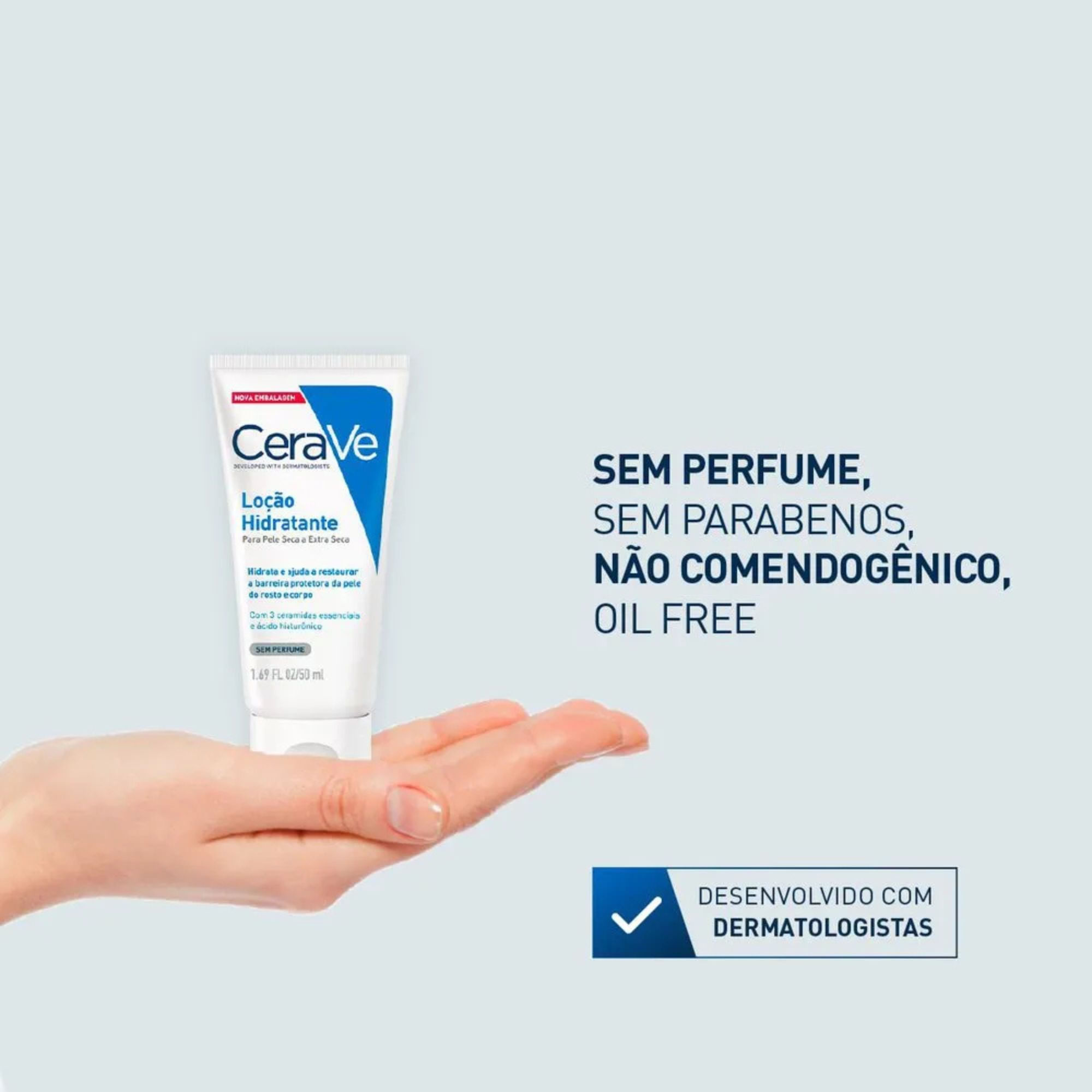 Loção Hidratante Cerave 50ml - Imagem 2