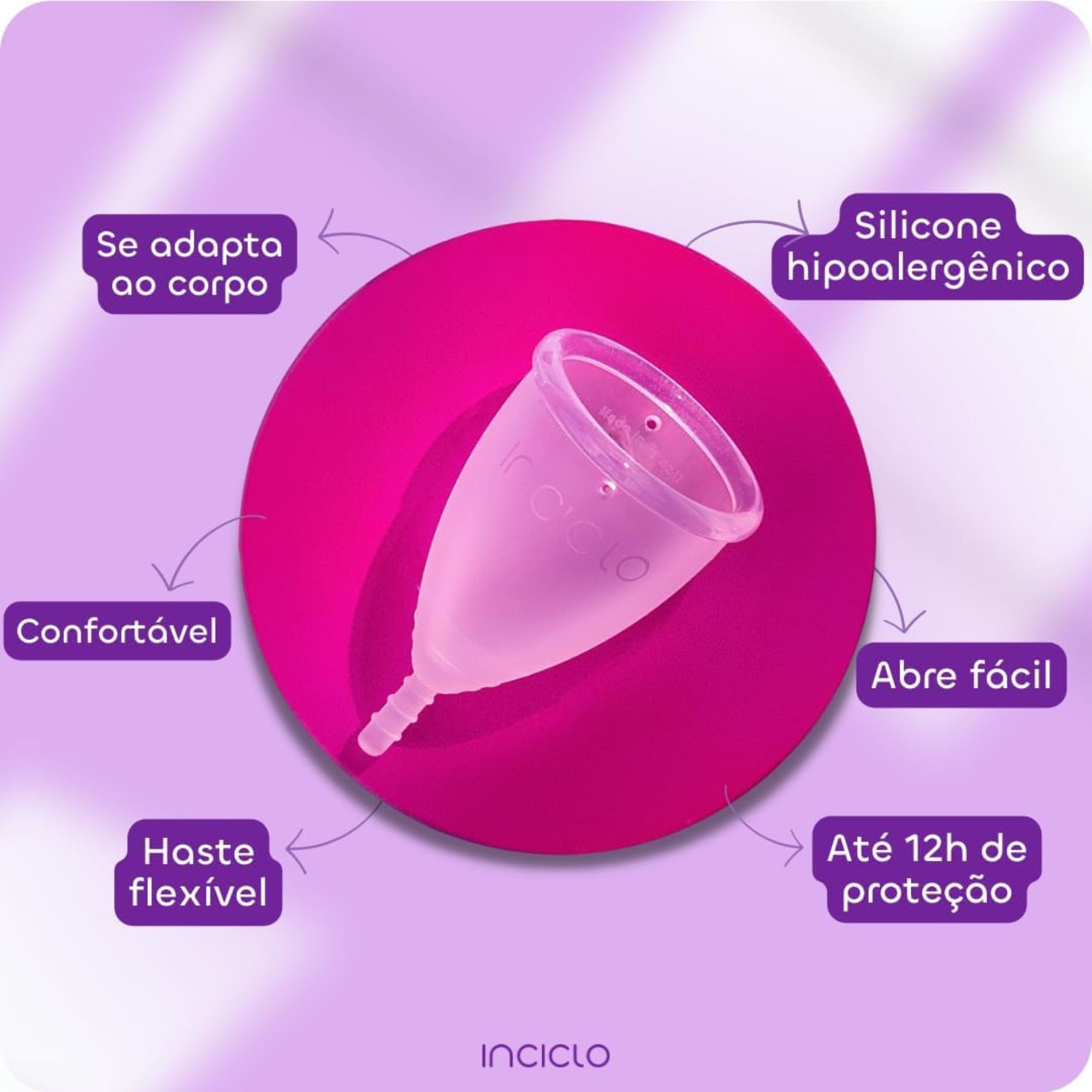 Coletor Menstrual Inciclo Tamanho B - Imagem 3