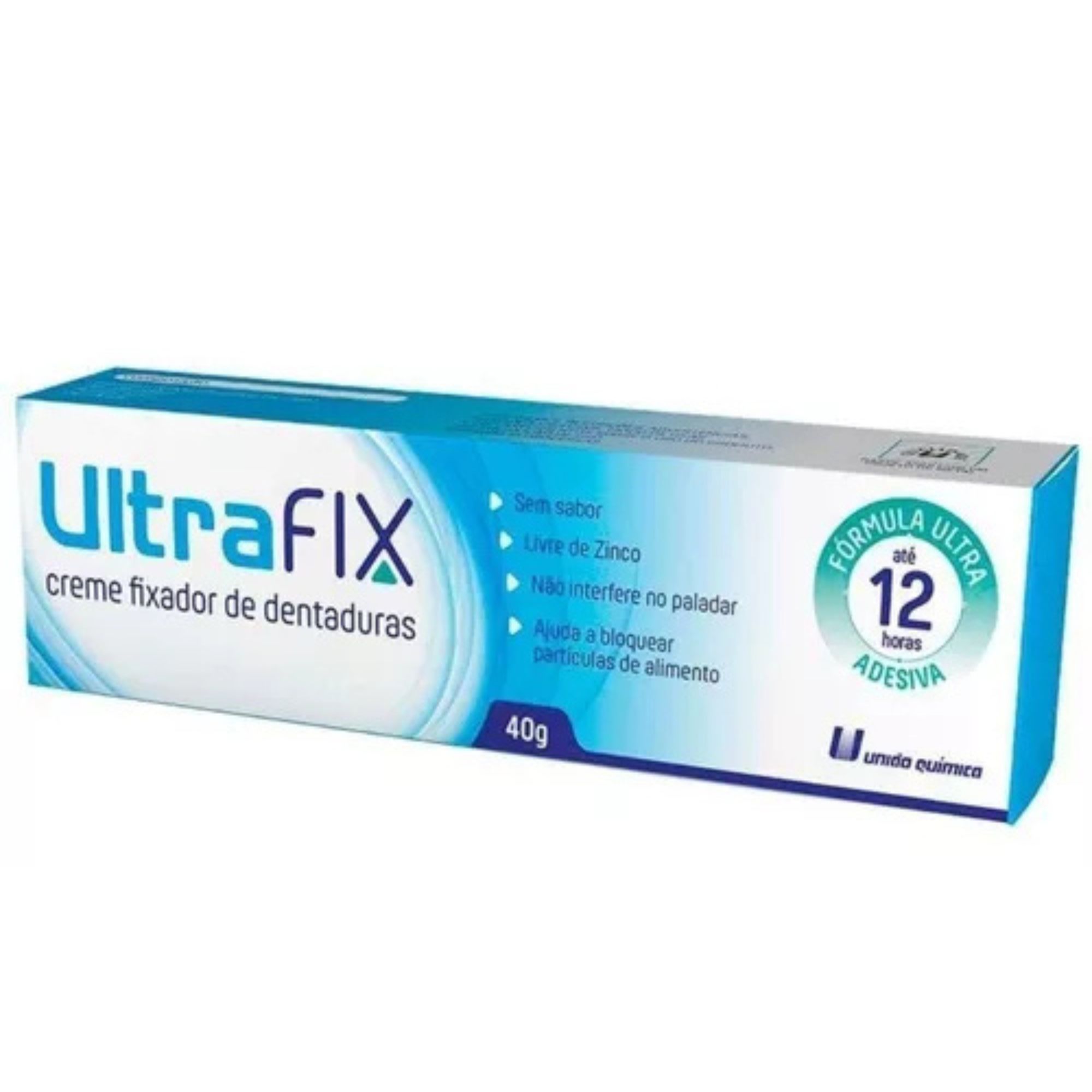 Creme Fixador De Dentadura Ultrafix Sem Sabor 68g