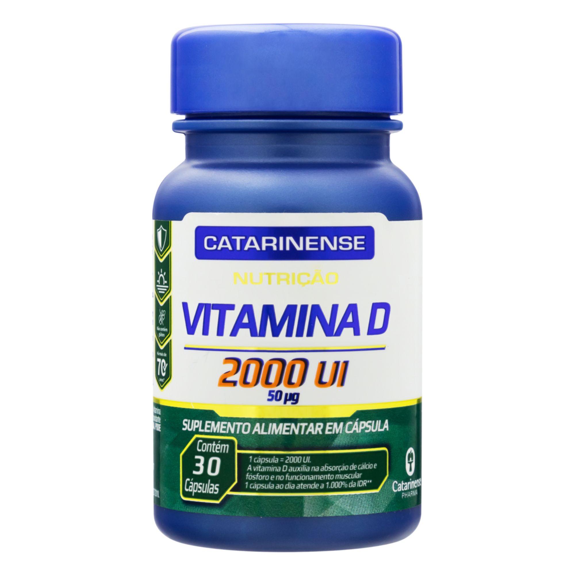 Vitamina D 2000 Ui Catarinense 30 Caps
