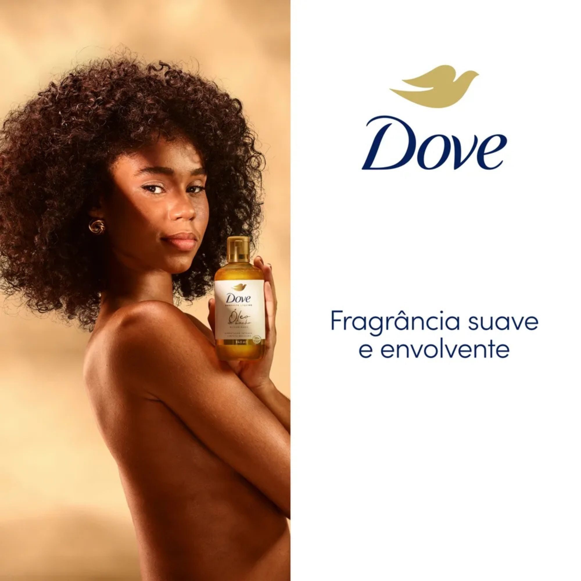 Sabonete Líquido Dove Óleo De Banho Glicerinado - 240ml - Imagem 4