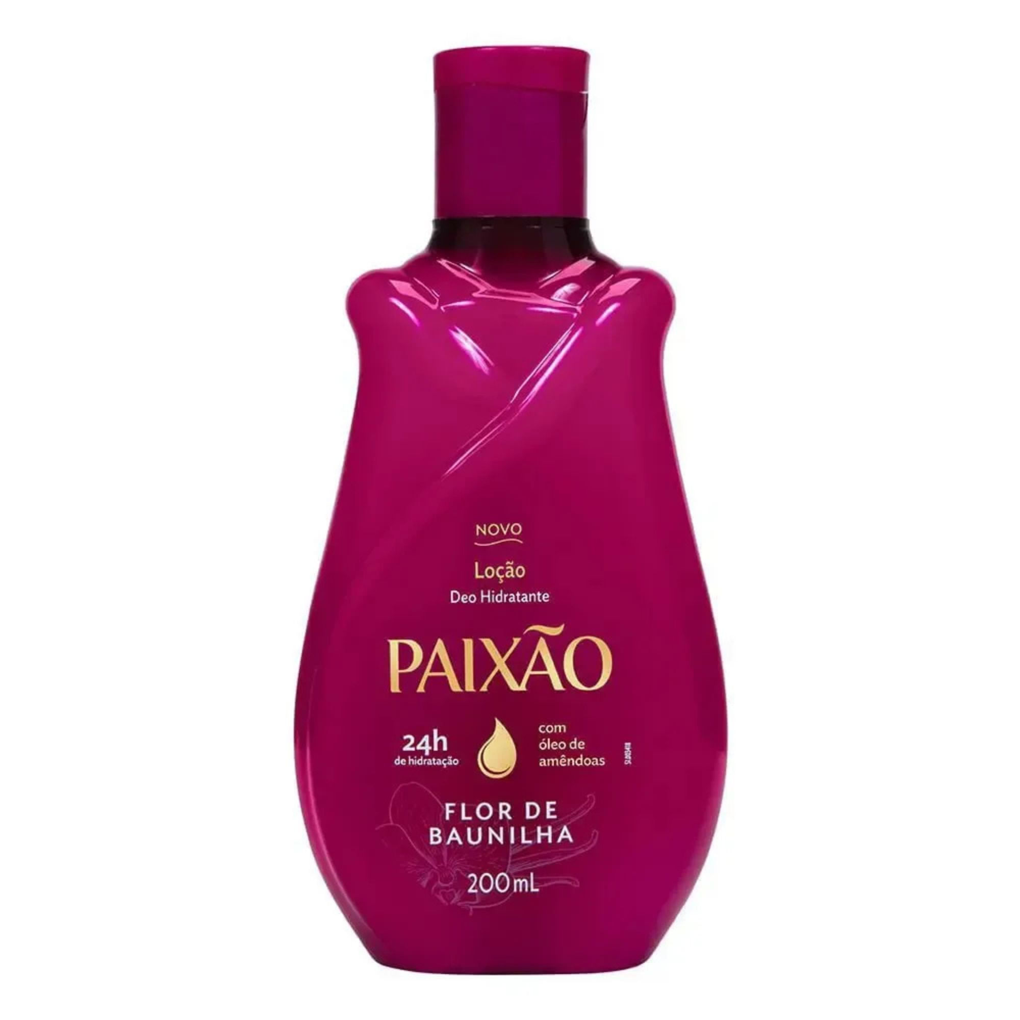 Hidratante Corporal Paixão Flor De Baunilha 200ml