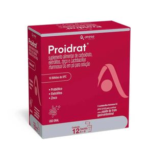 Suplemento Alimentar Proidrat Carboidrato, Eletrólito, Zinco E Lactobacillus Rhamnosus 12 Envelopes