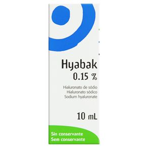 Hyabak Solução Oftálmica 10Ml