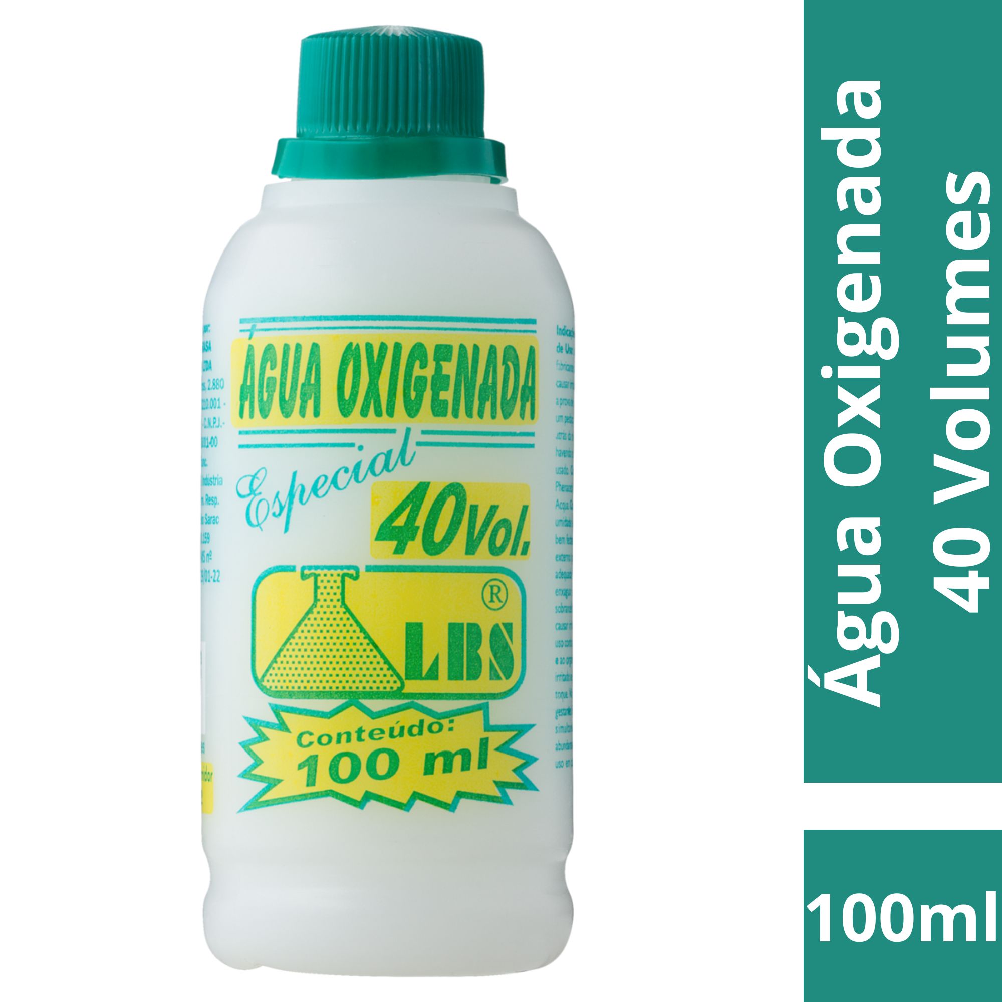 Água Oxigenada Lbs 40 Volumes 100ml - Imagem 2