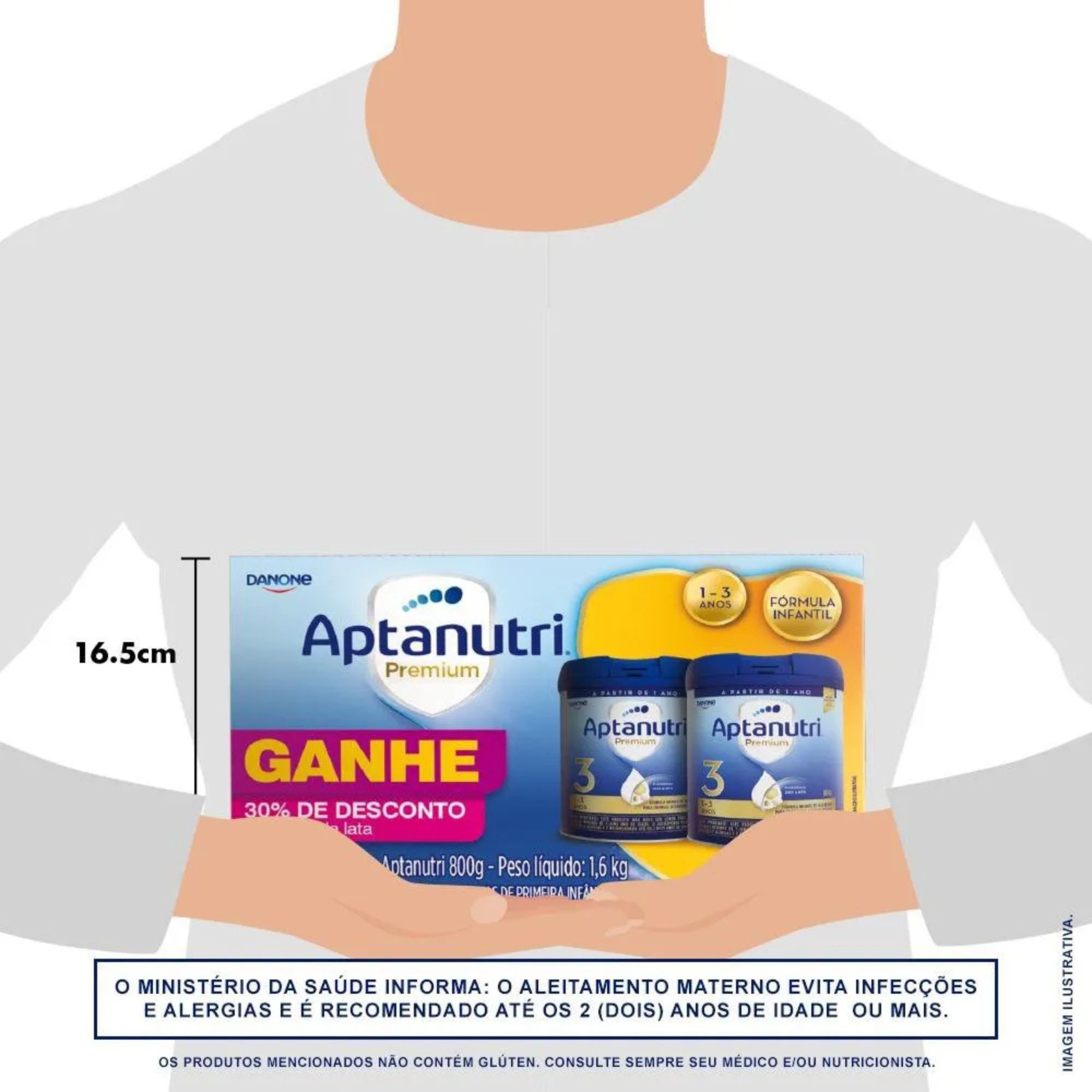 Aptanutri Premium 3 C/2 Latas 800g 30% Desconto Na 2ª Lata - Imagem 4