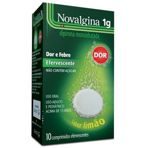 Novalgina 1G 10 Comprimido Efervescente