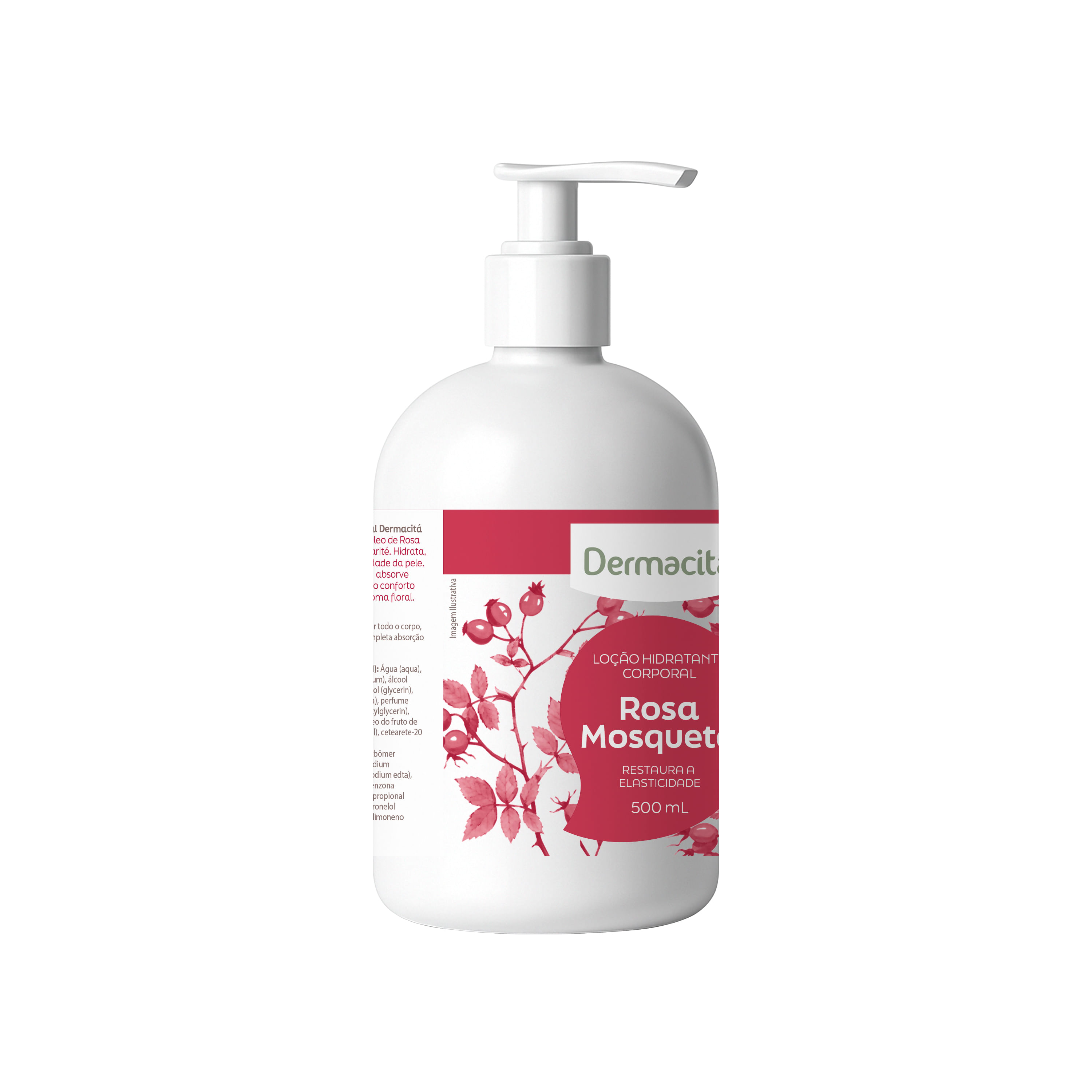Hidratante Corporal Dermacitá Rosa Mosqueta 500ml - Imagem 2