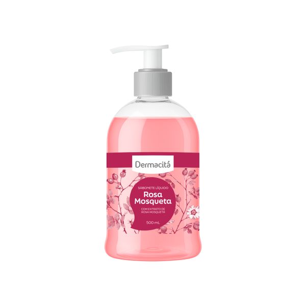 Sabonete Líquido Dermacitá Rosa Mosqueta 500ml