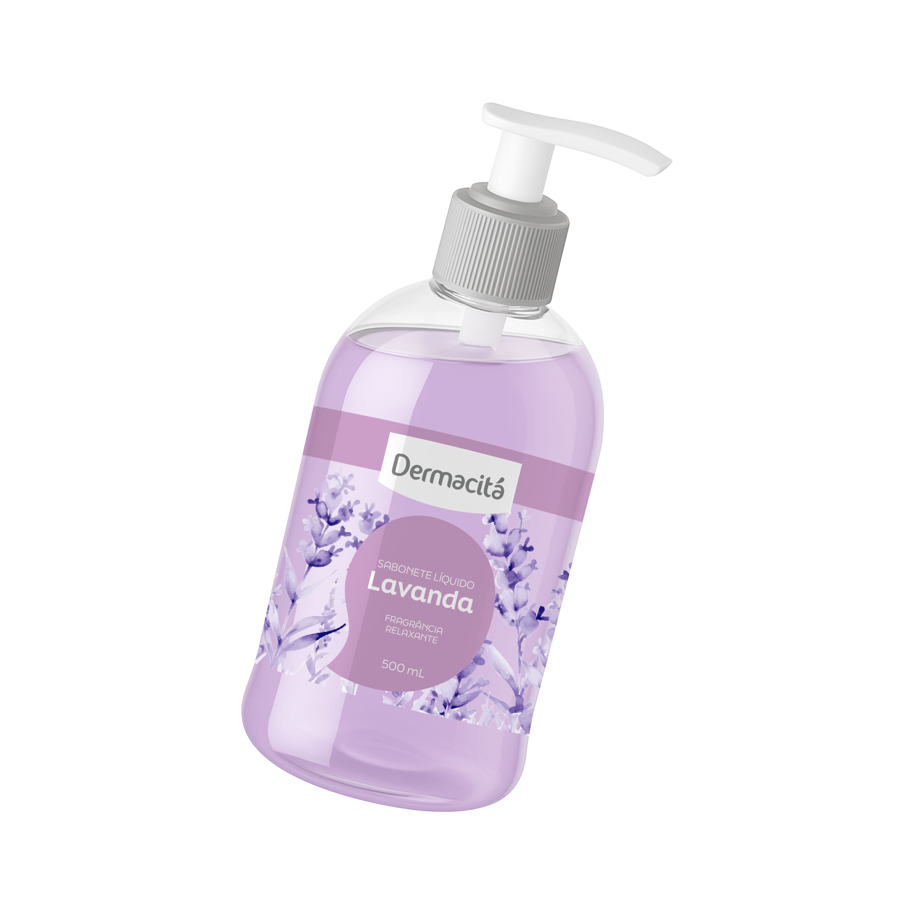 Sabonete Líquido Dermacitá Lavanda 500ml - Imagem 3