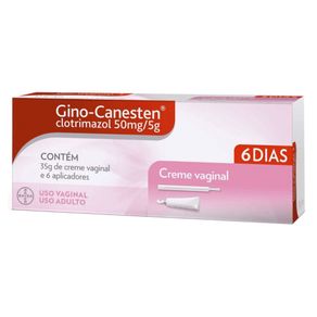 Gino-Canesten Creme Vaginal 35G + 6 Aplicadores