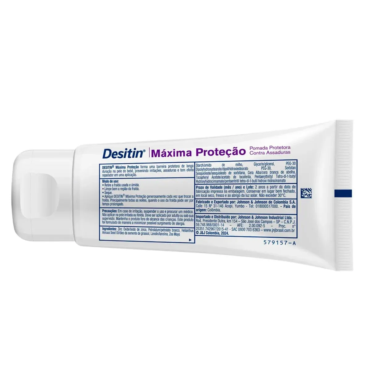 Creme Antiassaduras Desitin Máxima Proteção 57g - Imagem 2