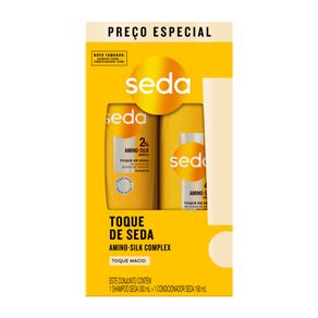Kit Seda Toque De Seda Shampoo 300Ml + Condicionador 190Ml