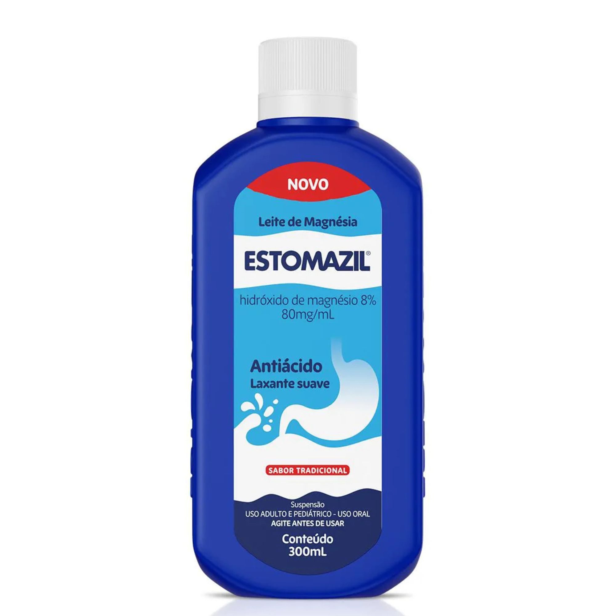 Leite De Magnésia Estomazil Tradicional 300ml