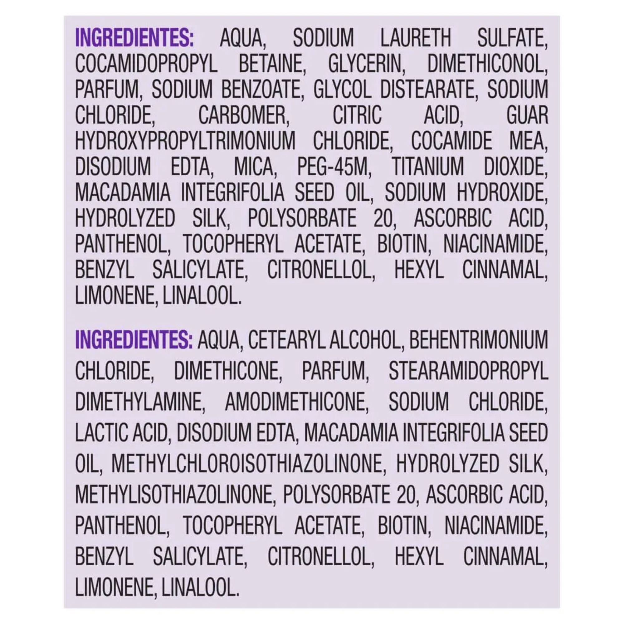 Kit Seda Liso Perfeito Shampoo 300ml + Condicionador 190ml - Imagem 3