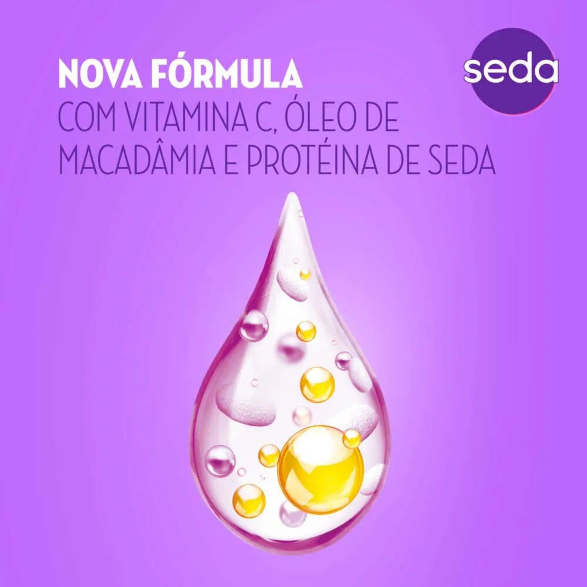Kit Seda Liso Perfeito Shampoo 300ml + Condicionador 190ml - Imagem 4
