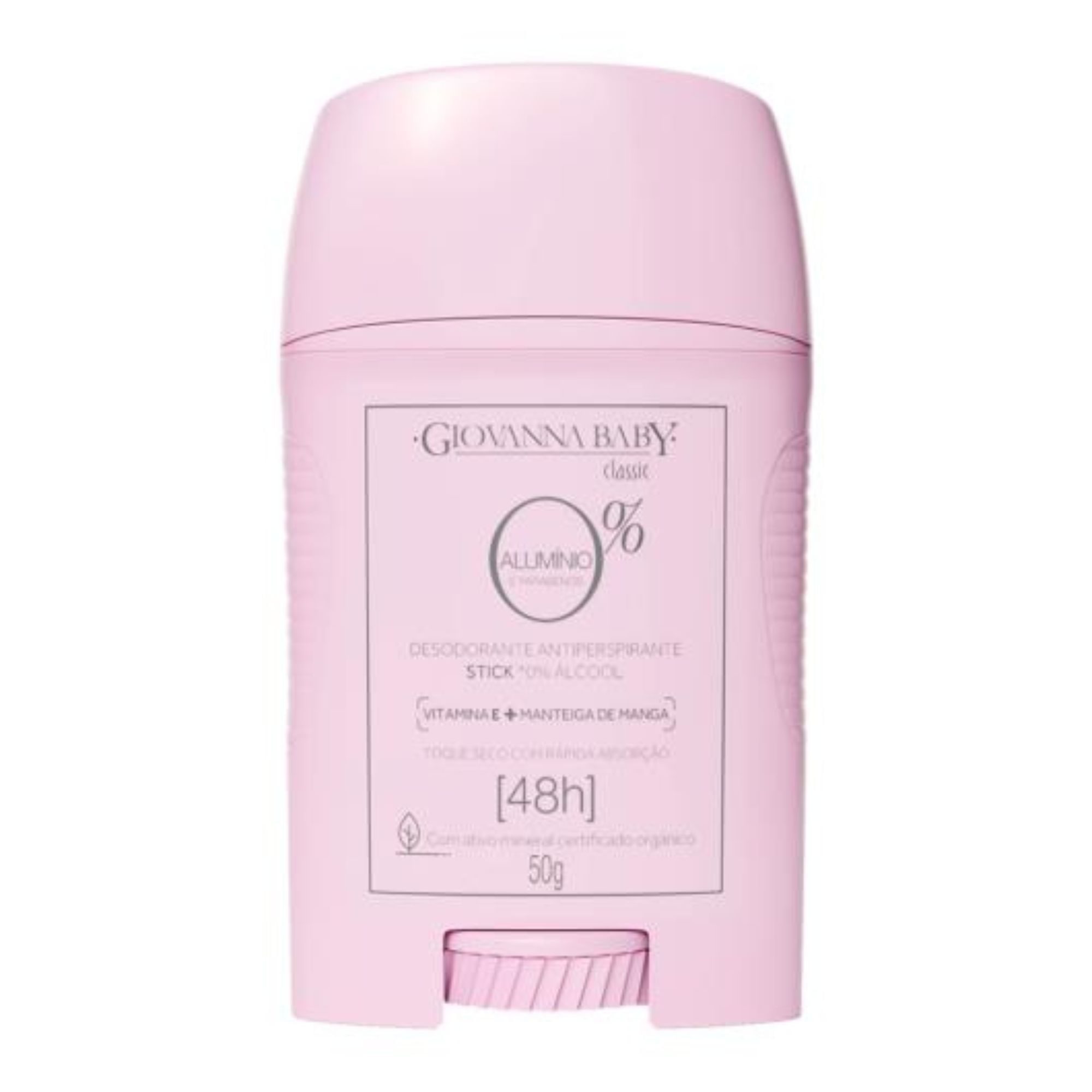 Desodorante Twist Stick Barra Giovanna Baby Classic sem Alumínio Feminino 48h 50g