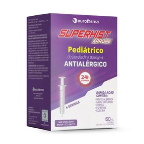 Desloratadina Superhist Xarope 60Ml