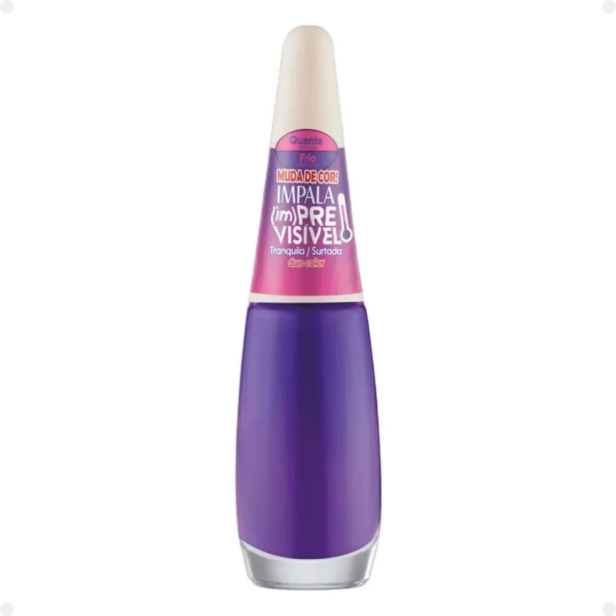 Esmalte Impala Imprevisível Duo Color Tranquila/surtada 7,5ml