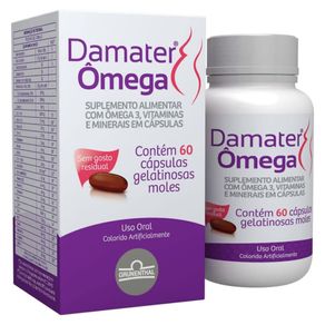 Damater Ômega 60 Cápsulas