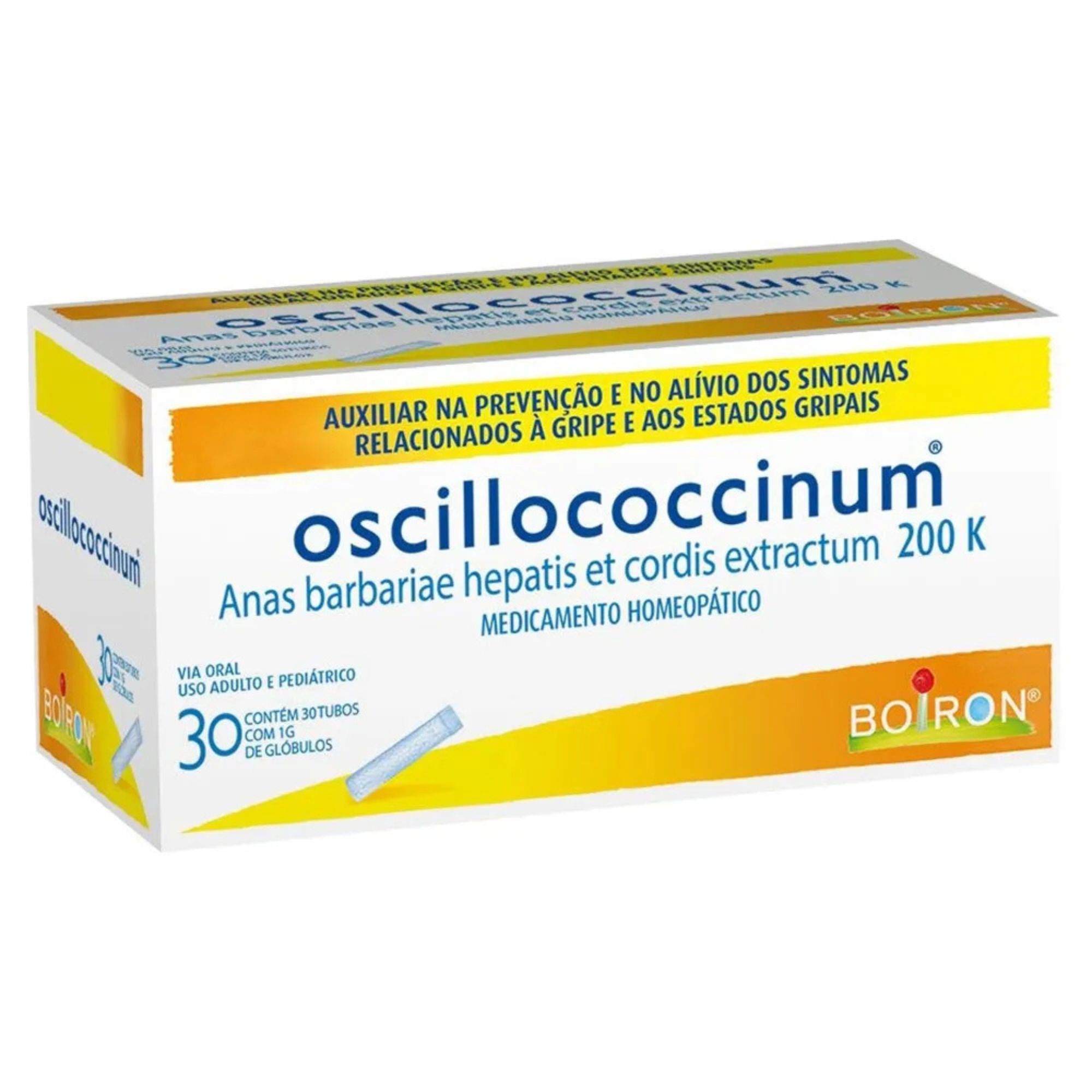 Oscillococcinum Glóbulos 30 Tubos De 1g