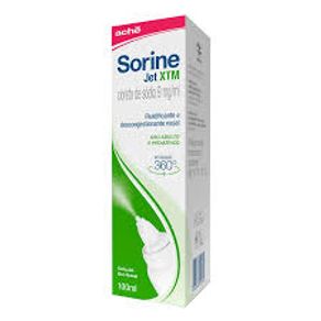 Solução Nasal Sorine Xtm Jet 0,9% 100Ml