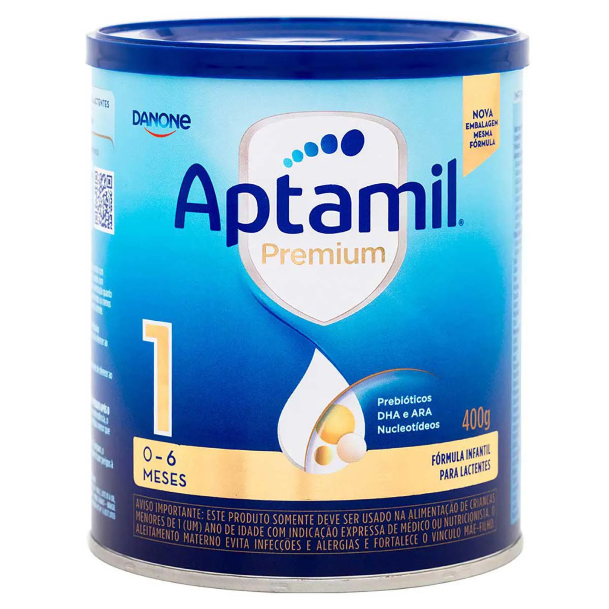 Formula Infantil Para Lactantes Danone Aptamil Premium 1 400g