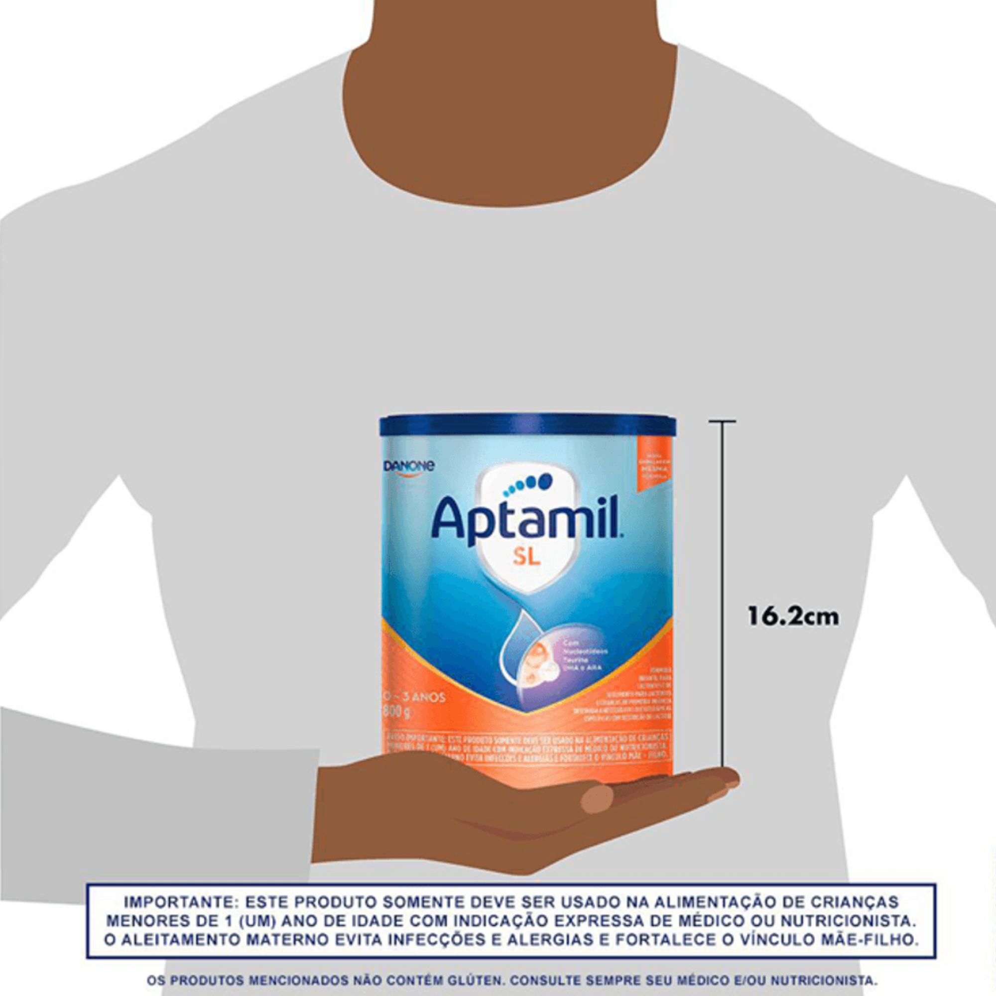 Fórmula Infantil Aptamil Sl Proexpert 800g - Imagem 4
