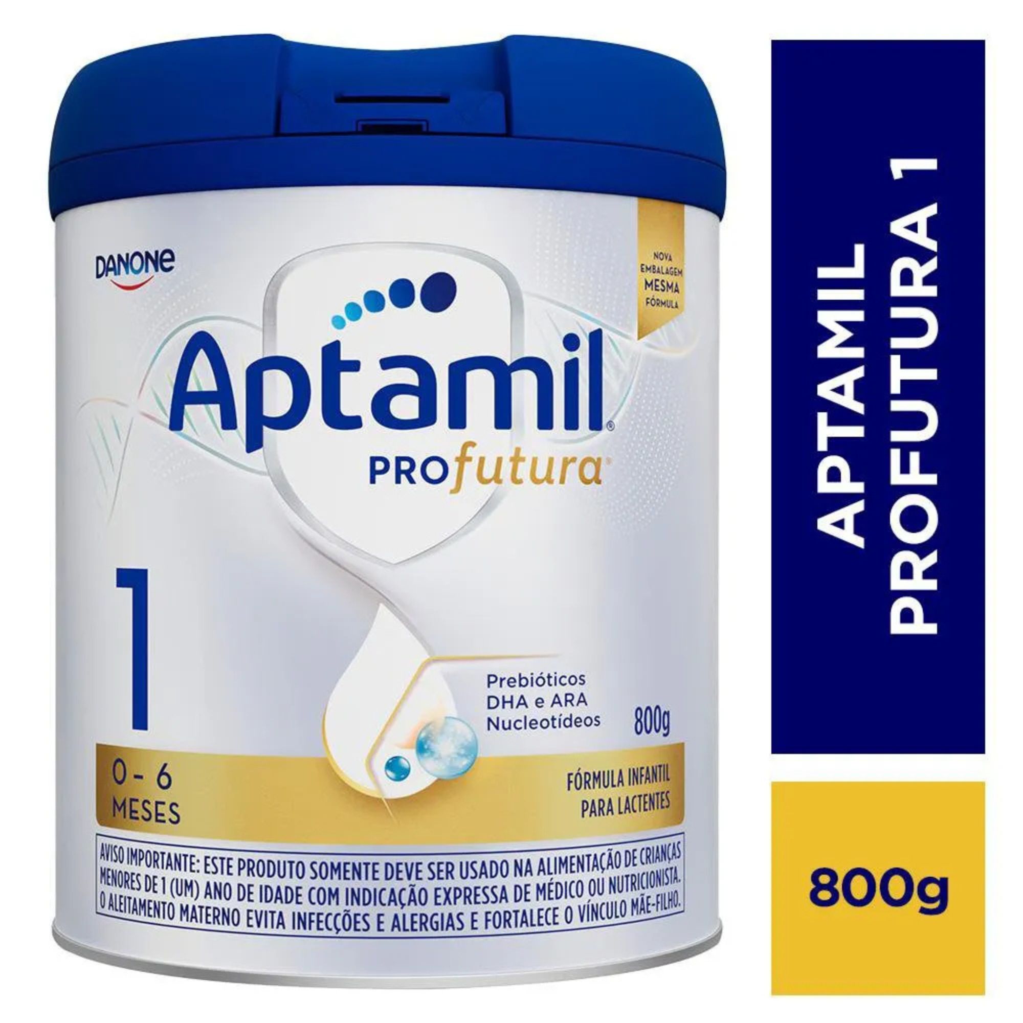 Formula Infantil Para Lactantes Danone Aptamil Profutura 1 800g - Imagem 2
