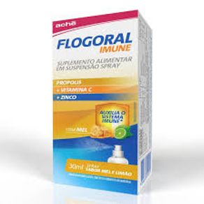 Spray Flogoral Imune Mel E Limão 30Ml