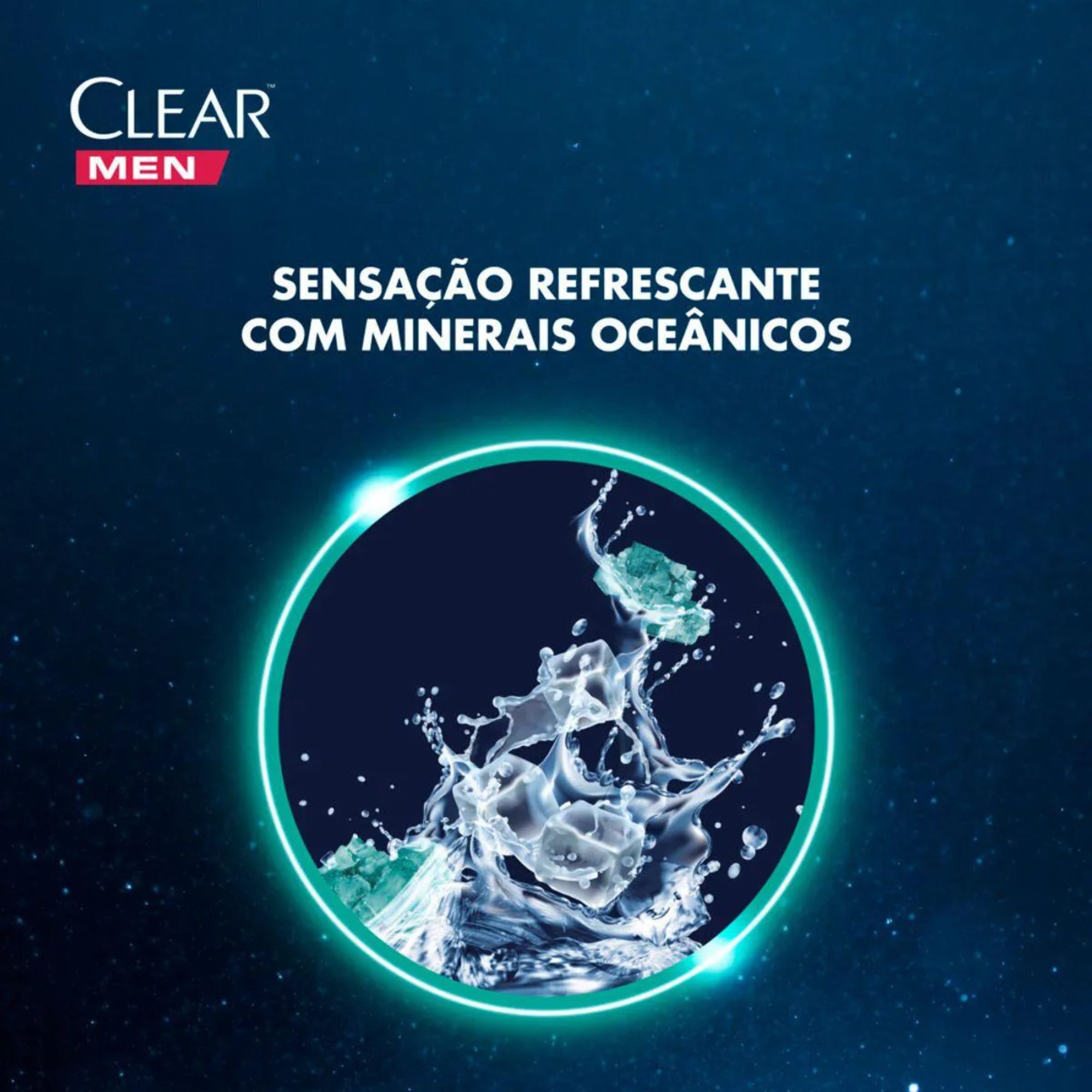 Shampoo Anticaspa Clear Men Limpeza Diária 2 Em 1 400ml - Imagem 3