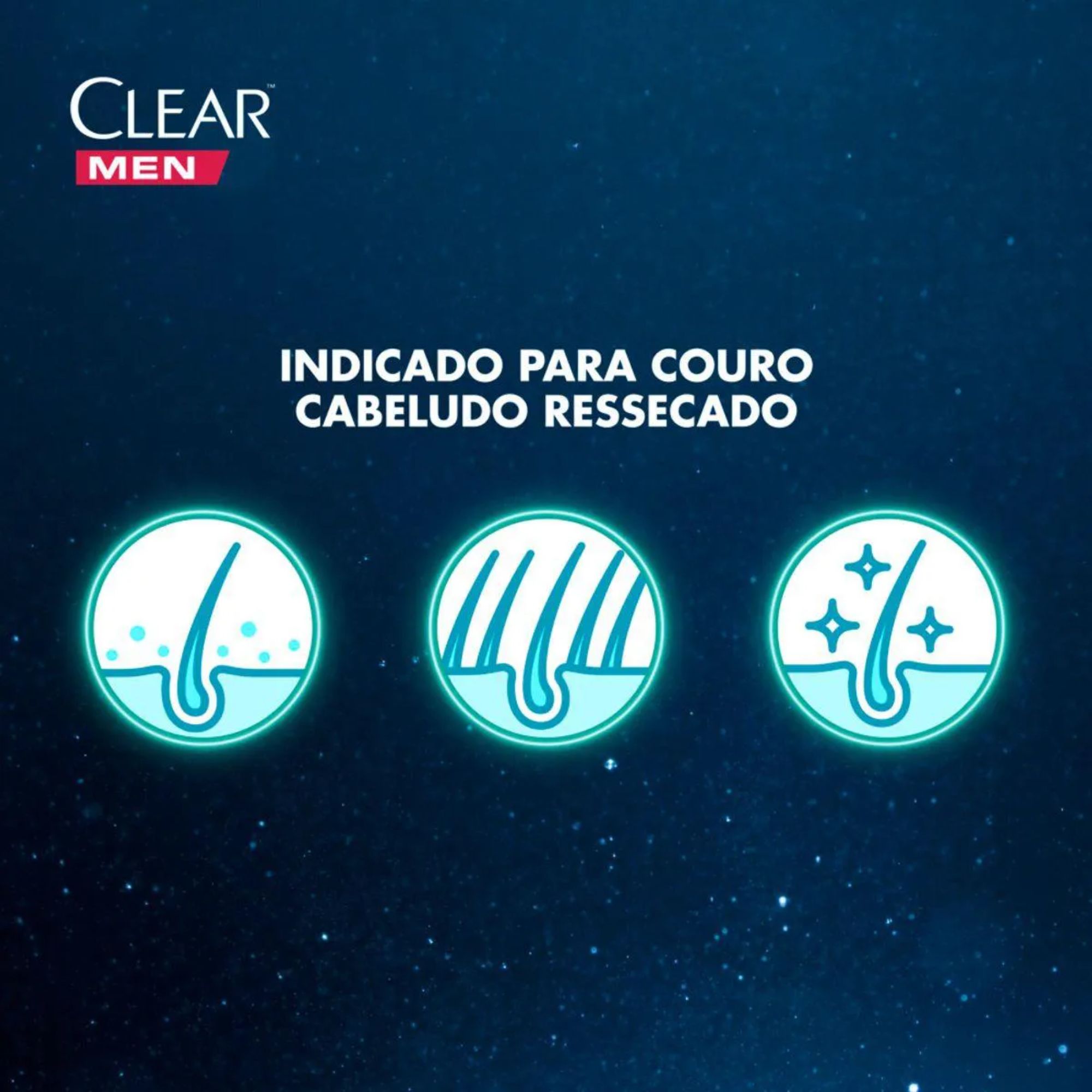Shampoo Anticaspa Clear Men Limpeza Diária 2 Em 1 400ml - Imagem 4