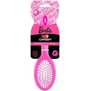 Escova De Cabelo Condor Barbie Oval 1 Unidade