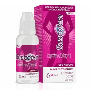 Buscofen 200Mg/Ml Gotas Tutti-Frutti 20Ml