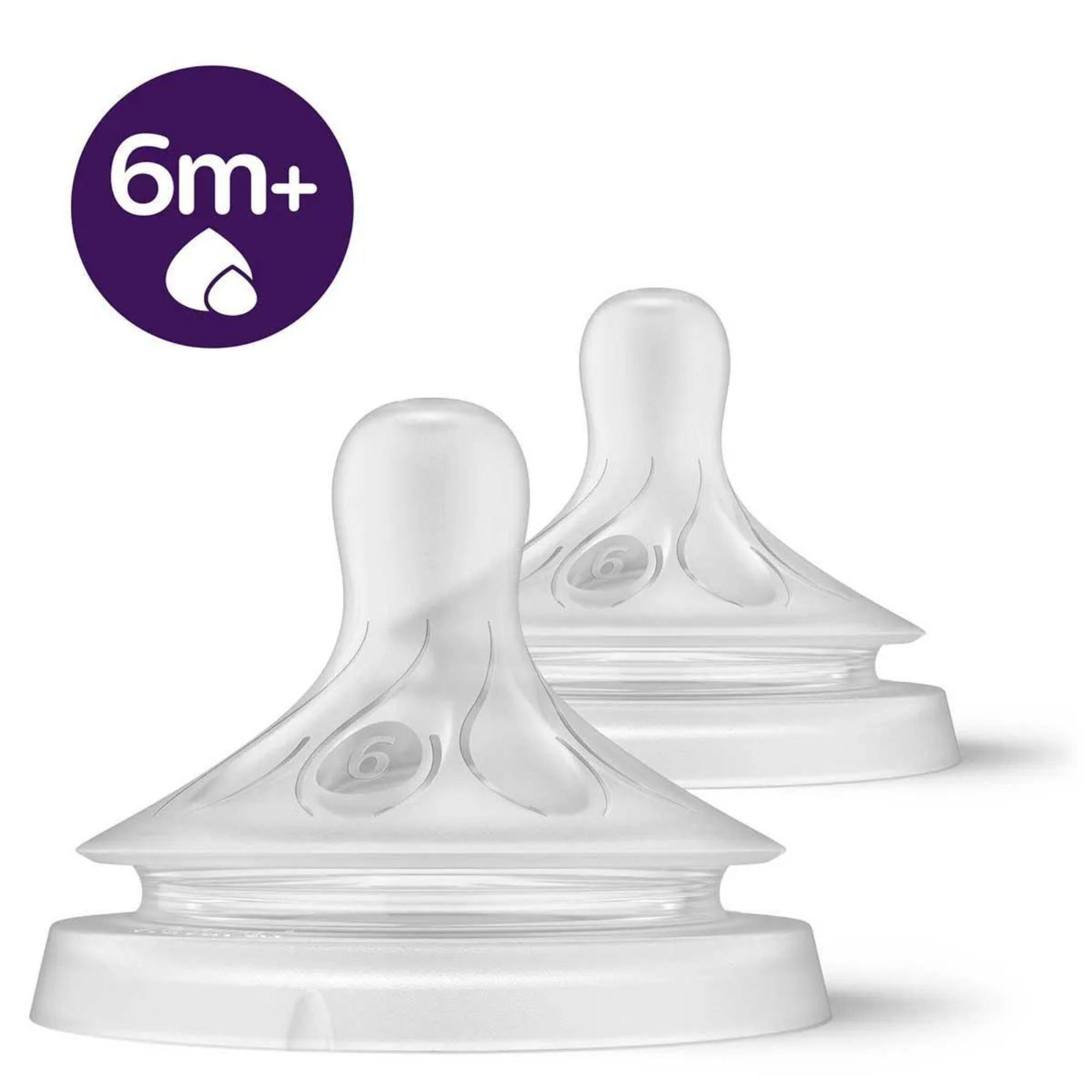 Bico De Mamadeira Philips Avent Pétala 3.0 N6 6m+ 1 Unidade - Imagem 3