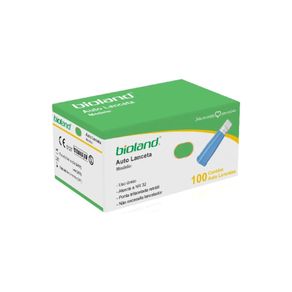 Bioland Auto Lanceta 28G Caixa Com 100 Unidades preço